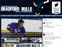Tablet Screenshot of bradfordbulls.ca